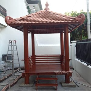 Gazebo Kayu Jati 2x2