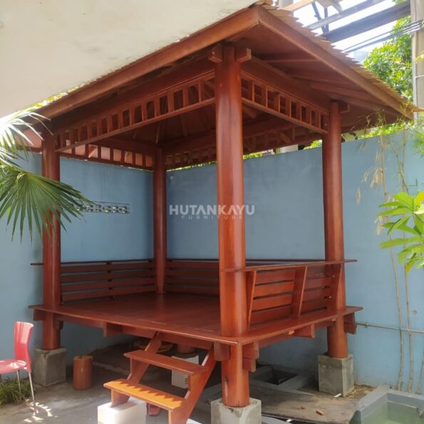 Gazebo Kayu Kelapa 3x2 - Image 3