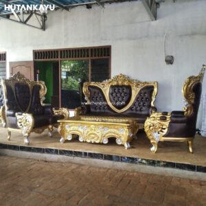 Kursi Tamu Ukir Bellagio 321 Jati Jepara Mewah