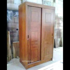 Lemari-Pakaian-Sliding-2-Pintu-Hutankayu-Furniture-Mebel-Jepara