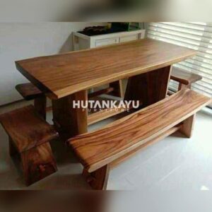 Meja Makan Trembesi Sokrates