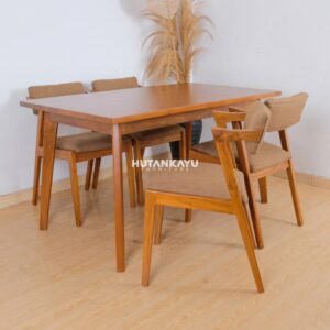 Set Meja Makan Alvinu