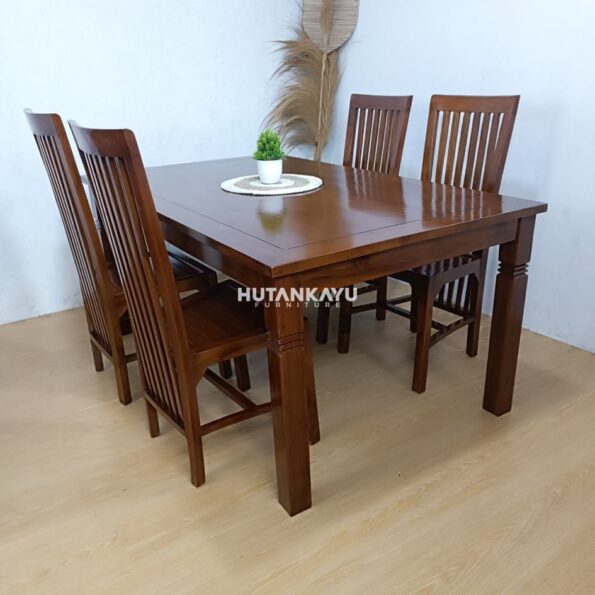Set Meja Makan Basiro - Image 3