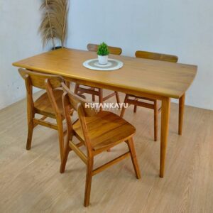 Set Meja Makan Berton 160