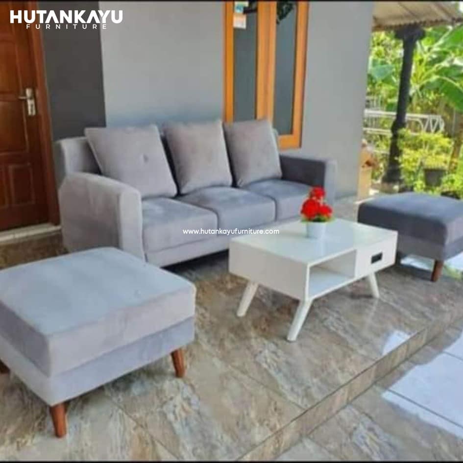 Sofa Minimalis Hutankayu Furniture Mebel Jati Jepara 02