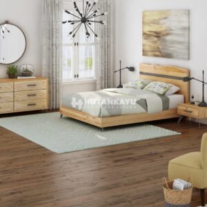 Set Kamar Tidur Minimalis Natural Light