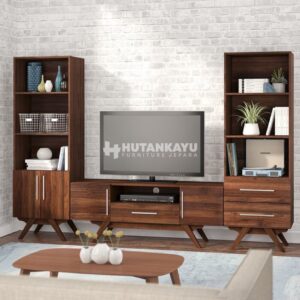Backdrop TV Retro Dark Brown