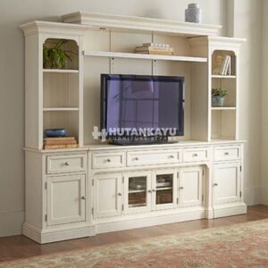 Backdrop TV Modern White Luxury