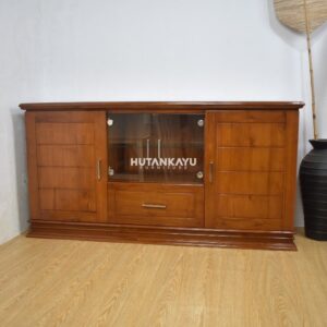 Bufet TV Garret Meja TV Hutankayu Furniture Mebel Jati Jepara 01