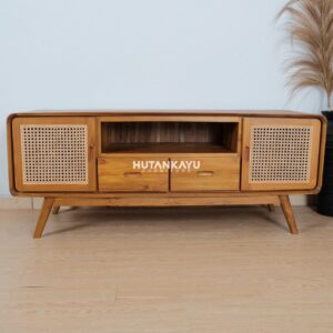 Bufet TV Thia Meja TV Hutankayu Furniture Mebel Jati Jepara 01