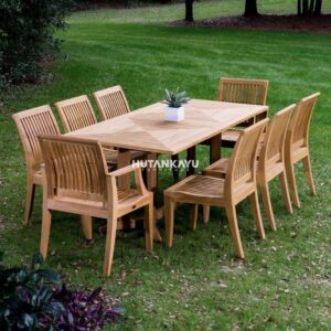 Set Meja Makan Outdoor