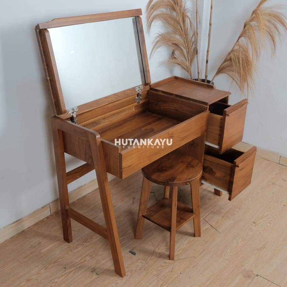 Meja Rias Minimalis Murah Hutankayu Furniture