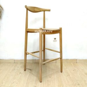 Kursi Bar Benjamin Hutankayu Furniture Mebel Jati Jepara 03