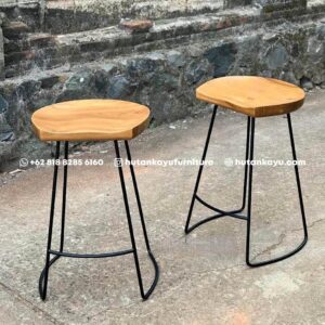 Kursi Bar Cafe Kasturi Hutankayu Furniture Mebel Jati Jepara