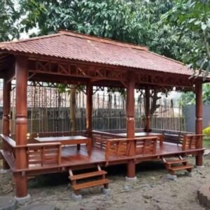 Gazebo Kayu Cirebon