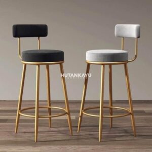 Kursi Bar Cafe Keith Minimalis Bar Stool