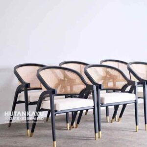 Kursi Cafe Byron  Kursi Kafe Resto Black