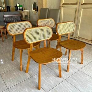 Kursi Cafe Jati Modern Terbaik Minimalis Murah  Kursi Kafe Resto