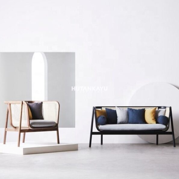 Sofa Minimalis Mosha Kursi Tamu Sofa Cafe