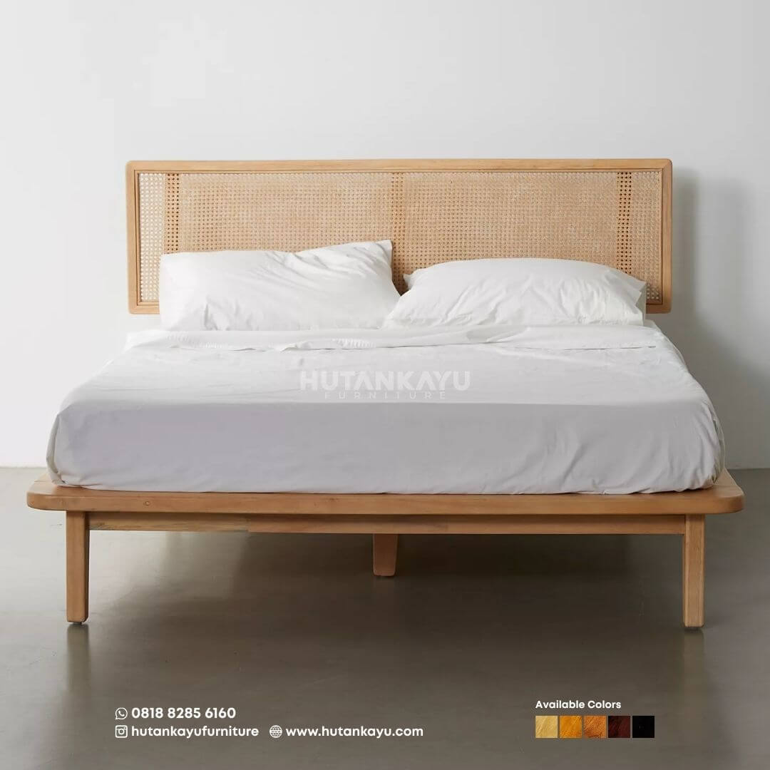 Tempat Tidur CAKRA Dipan Ranjang Kayu Jati - Image 2