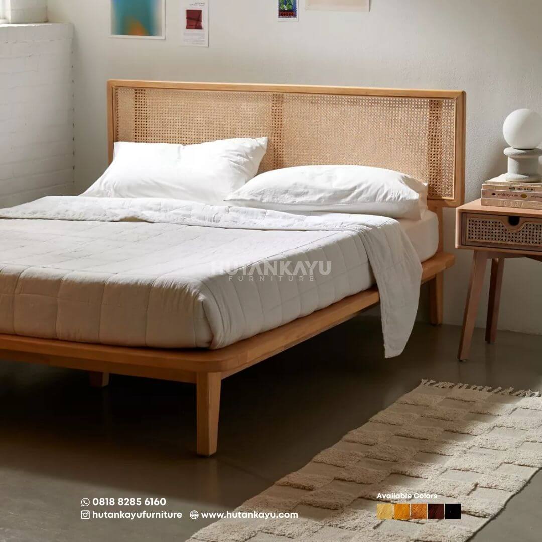 Tempat Tidur CAKRA Dipan Ranjang Kayu Jati - Image 3