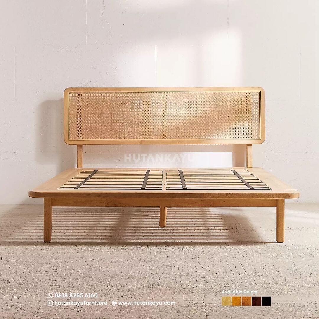 Tempat Tidur CAKRA Dipan Ranjang Kayu Jati - Image 6