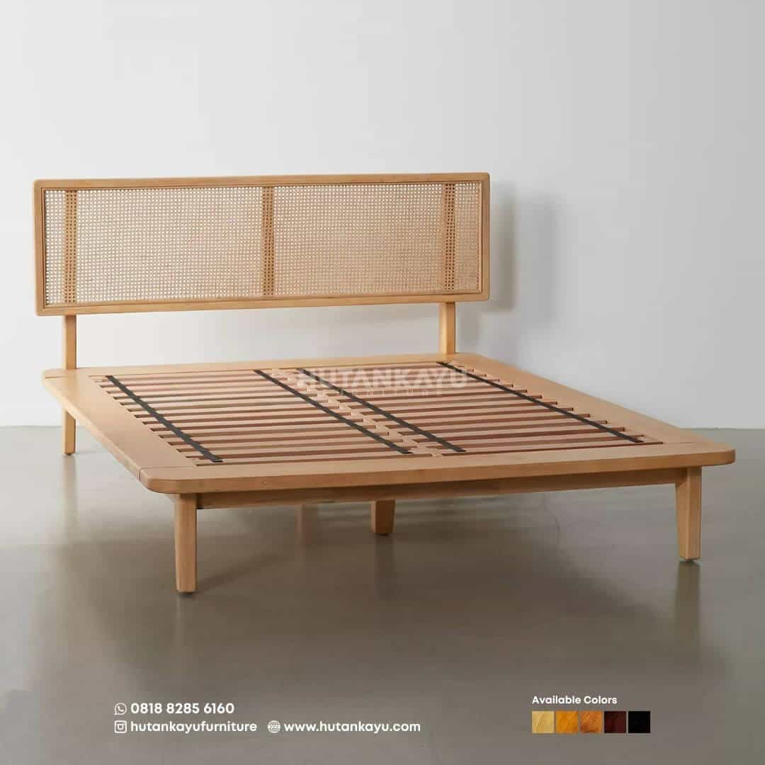 Tempat Tidur CAKRA Dipan Ranjang Kayu Jati - Image 7
