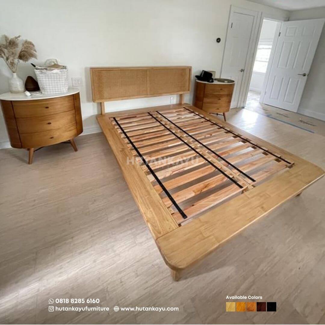 Tempat Tidur CAKRA Dipan Ranjang Kayu Jati - Image 9