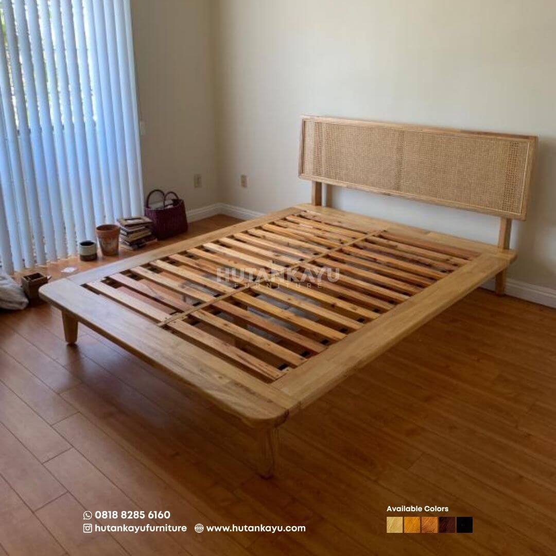Tempat Tidur CAKRA Dipan Ranjang Kayu Jati - Image 12