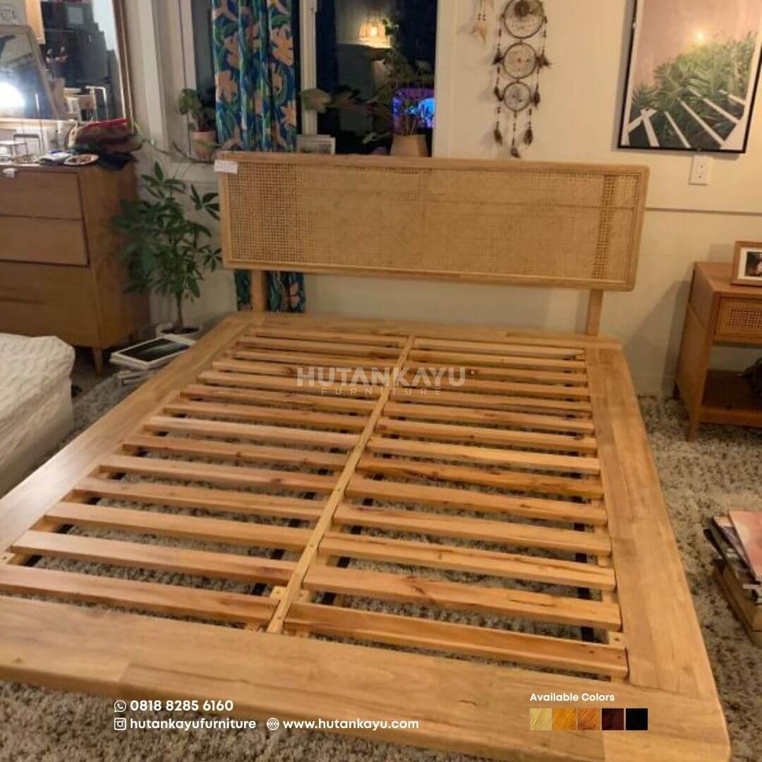 Tempat Tidur CAKRA Dipan Ranjang Kayu Jati - Image 13