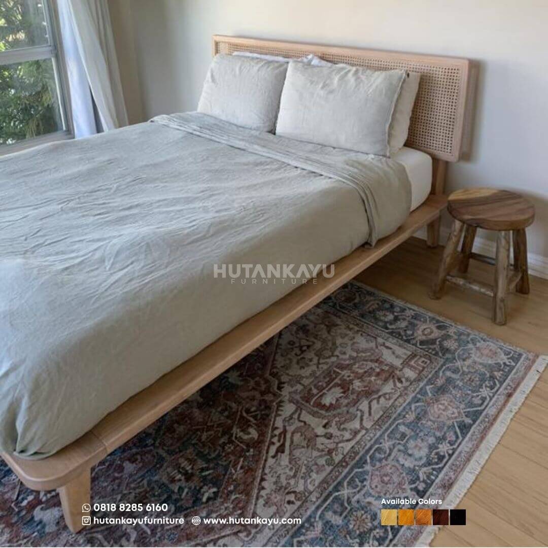 Tempat Tidur CAKRA Dipan Ranjang Kayu Jati - Image 16