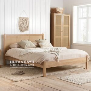 Tempat Tidur Dipan Ranjang Bara Kayu Jati