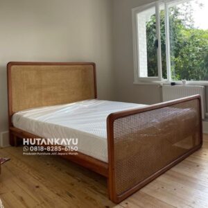 Tempat Tidur Dipan Ranjang Biko Kayu Jati