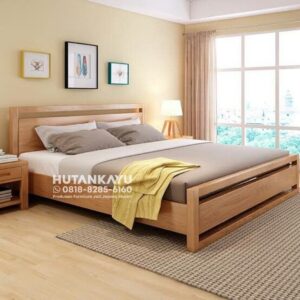Tempat Tidur Dipan Ranjang Garada Kayu Jati