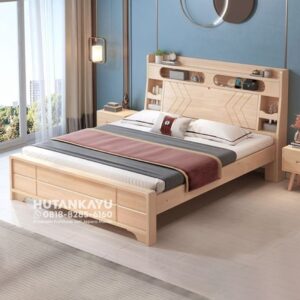 Tempat Tidur Dipan Ranjang Garin Kayu Jati