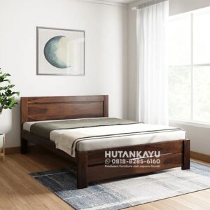 Tempat Tidur Dipan Ranjang Gima Kayu Jati