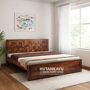 Tempat Tidur Dipan Ranjang Graba Kayu Jati