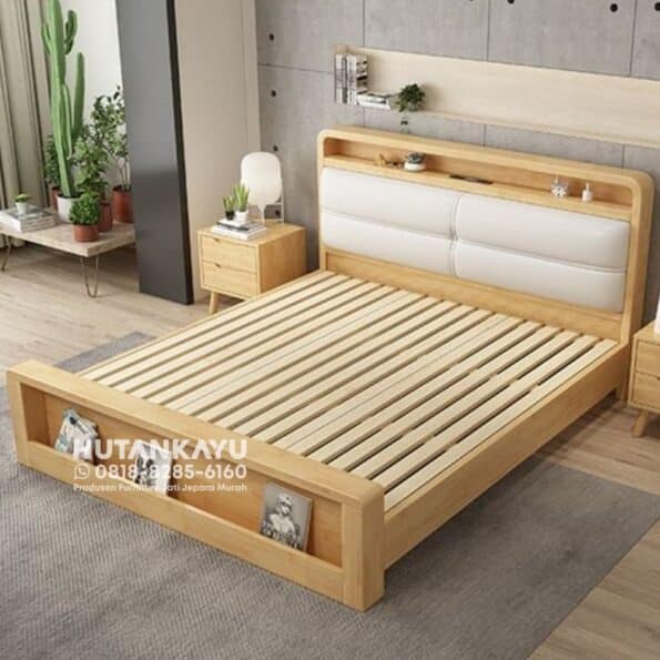 Tempat Tidur Dipan Ranjang Kaka Kayu Jati