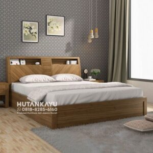 Tempat Tidur Dipan Ranjang Kara Kayu Jati