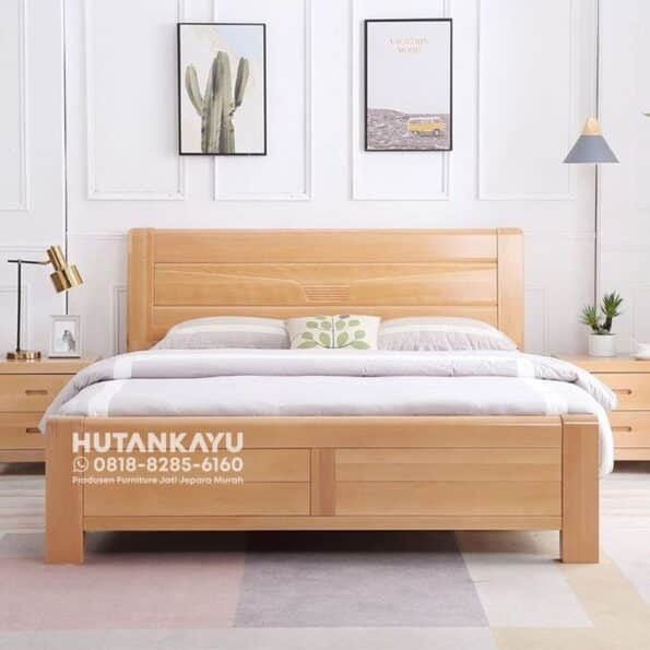 Tempat Tidur Dipan Ranjang Kasa Kayu Jati