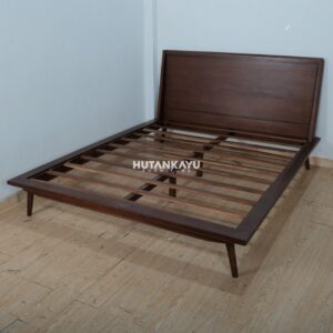 Tempat Tidur Dipan Ranjang Kavia Kayu Jati Hutankayu Furniture Mebel Jati Jepara 01
