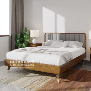 Tempat Tidur Dipan Ranjang Kiba Kayu Jati