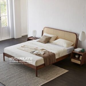 Tempat Tidur Dipan Ranjang Kivala Kayu Jati