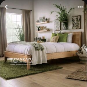 Tempat Tidur Dipan Ranjang Mamo Kayu Jati