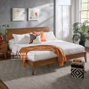 Tempat Tidur Dipan Ranjang Marka Kayu Jati