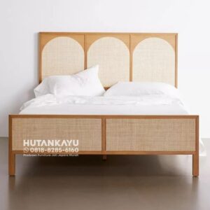 Tempat Tidur Dipan Ranjang Marwa Kayu Jati