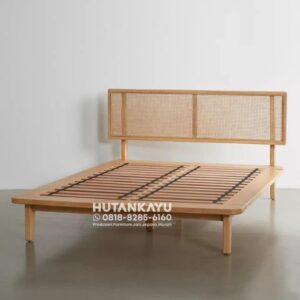 Tempat Tidur Dipan Ranjang Masika Kayu Jati