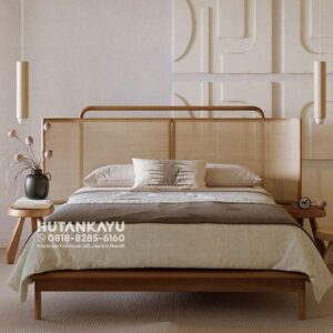 Tempat Tidur Dipan Ranjang Naraka Kayu Jati