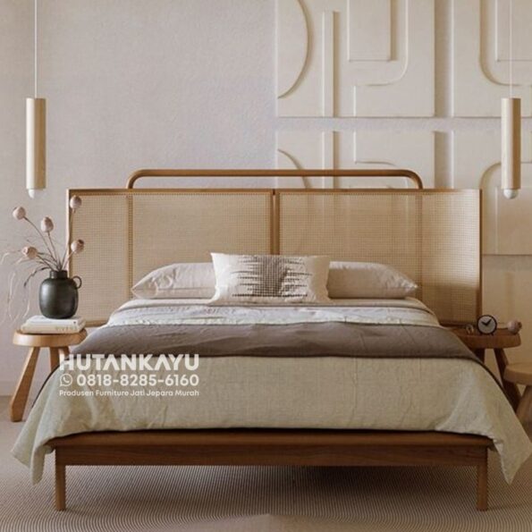 Tempat Tidur Dipan Ranjang Naraka Kayu Jati