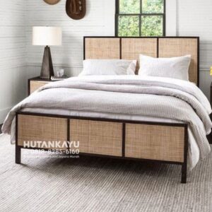 Tempat Tidur Dipan Ranjang Narama Kayu Jati